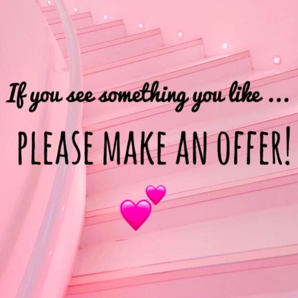 Don’t be shy! Make an offer